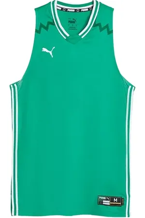 PUMA Hoops Team Game Shirt Kids Groen K006
