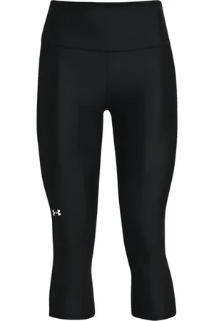 Under Armour Tech Hi Capri Broek Dames Zwart K001