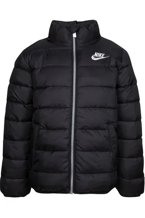 Nike Mid Weight Down Puffer Jacket Winterjas Kids Zwart Kkx001
