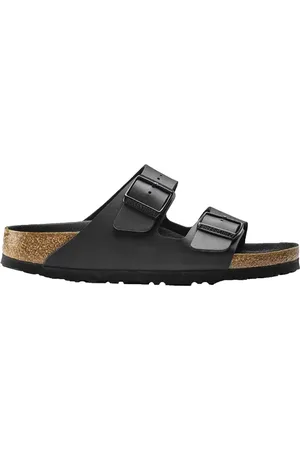 Birkenstock Arizona Bf Triples zwart Slippers Zwart