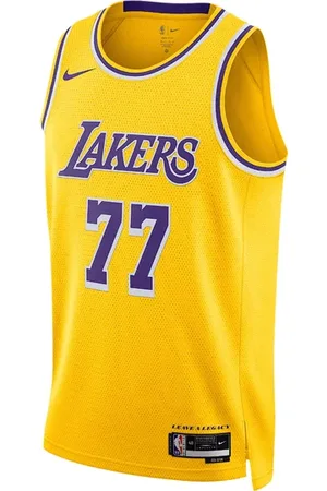 Nike La Lakers Icon Edition 2022/23 Dri-fit NBA Swingman Luka Dončić Shirt Geel K728