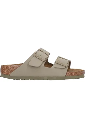 Birkenstock Arizona Birko-flor Slippers Vrouwen Groen