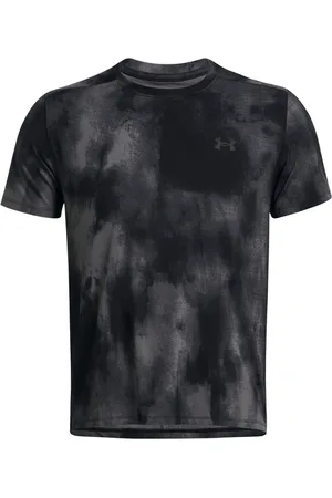 Under Armour Launch Elite Wash T-shirt Zwart K001