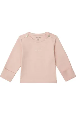 Noppies Baby baby longsleeve Neisse met katoen Effen