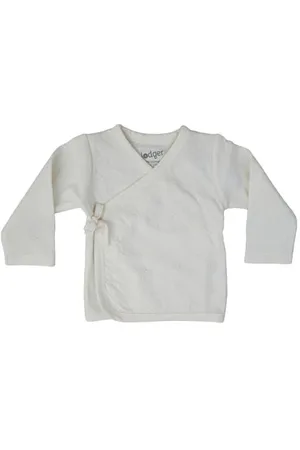Lodger Longsleeve Folklore Solid Cloud Dancer Jongens/Meisjes Katoen Ronde hals
