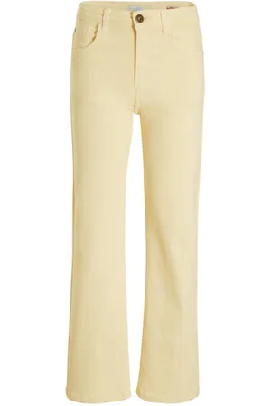 Vingino X Senna Bellod Wide leg jeans Meisjes Stretchdenim Effen