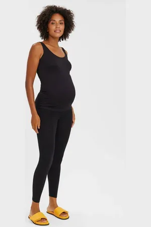 VERO MODA Skinny zwangerschapslegging VMMISA zwart Broek Dames Polyamide