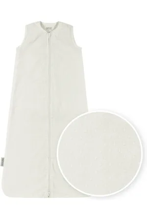 Meyco Plume baby slaapzak offwhite Babyslaapzak Effen 70