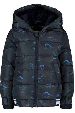 TOM TAILOR Baby gewatteerde winterjas met all over print Jongens Polyester Capuchon