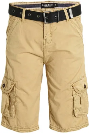 Cars Cargo short DURRAS Korte broek Groen Jongens Katoen Effen