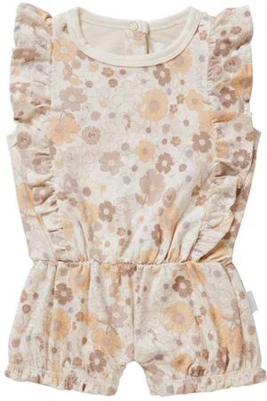 Noppies Baby playsuit Connersville met all over print Meisjes Katoen Ronde hals