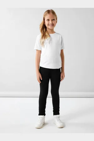 NAME IT KIDS legging NKFDAVINA met katoen Meisjes Stretchkatoen Effen
