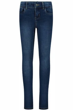 NAME IT Skinny jeans NKFPOLLY Blauw Meisjes Stretchdenim