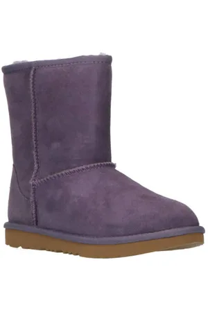 UGG Classic ll suède enkelboots Paars Meisjes Suede Effen