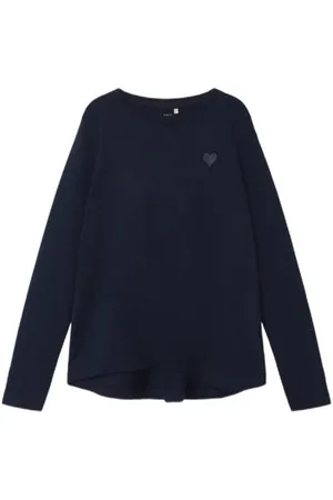 NAME IT KIDS longsleeve NKFVIOLINE Meisjes Katoen Ronde hals