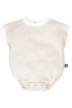 Babystyling Romper met bies Jongens/Meisjes Katoen Ronde hals