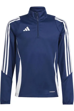 adidas Performance Junior voetbalsweater TIRO 24 Sportsweater Jongens/Meisjes Polyester Opstaande kraag