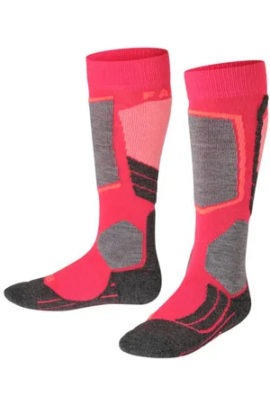 Falke SK2 skikousen Skisokken Roze Jongens/Meisjes Polypropyleen