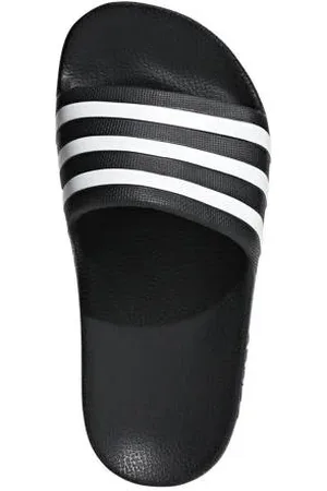 adidas Sportswear Adilette Aqua badslippers zwart Jongens/Meisjes Rubber