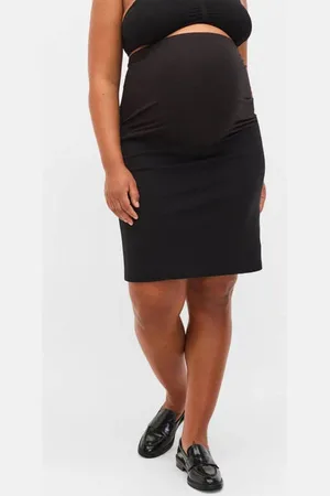 Zizzi Zwangerschapsrok Dames Viscose Effen