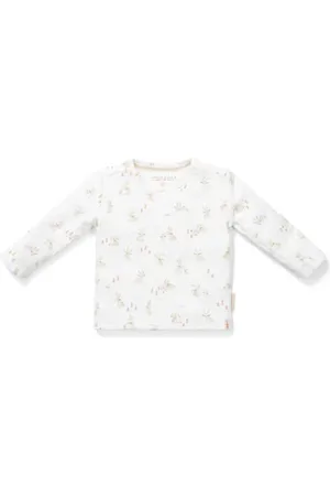 Little Dutch Baby longsleeve Wit Jongens/Meisjes Katoen Ronde hals All over print