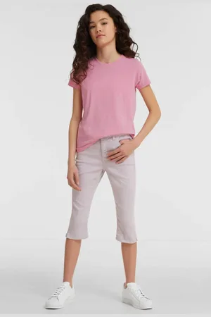 Anytime Capri jeans Paars Meisjes Denim