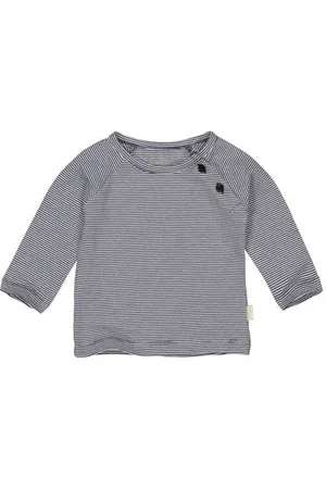 LEVV Baby gestreepte basic longsleeve LNERONOS Jongens Katoen Ronde hals