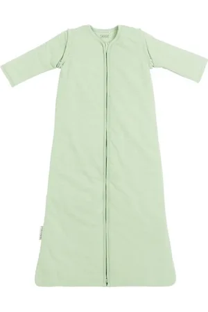 Meyco Baby winter slaapzak met afritsbare mouwen soft green Babyslaapzak 70