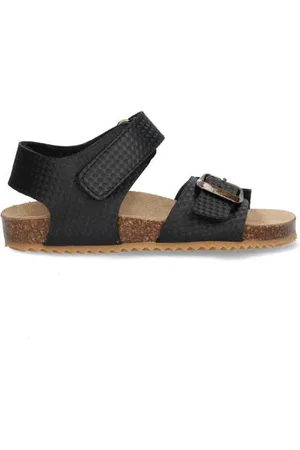 Break True Sandalen Jongens Imitatieleer Effen