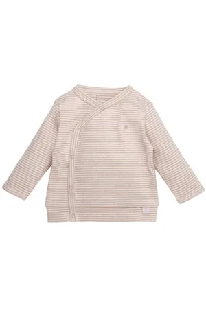 Bess Baby gestreepte longsleeve Jongens/Meisjes Stretchkatoen Ronde hals