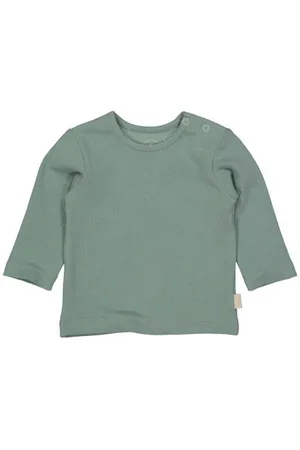 LEVV Baby longsleeve LNURNOS van katoen Effen