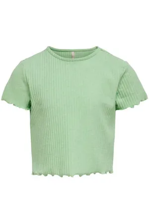 ONLY KIDS GIRL ribgebreide top KONNELLA T
