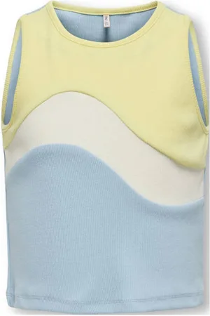 ONLY KIDS GIRL top KOGGRY Meisjes Stretchkatoen Ronde hals