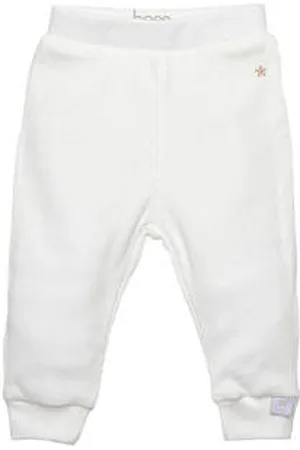 Bess Baby broek Jongens/Meisjes Stretchkatoen Effen