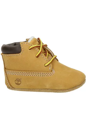 Timberland Nubuck babyschoenen camel Bruin Effen