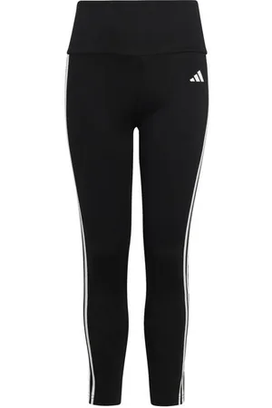 adidas Sportswear sportlegging /wit Sportbroek Meisjes Polyester Effen