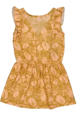 Quapi Jurk BEIKE met all over print Meisjes Katoen V