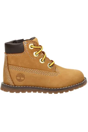 Timberland Pokey Pine nubuck veterboots bruin Effen