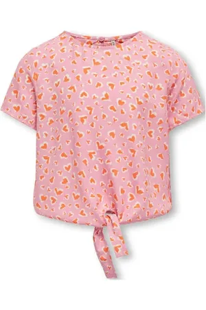 ONLY KIDS GIRL blouse KOGPALMA met all over print Meisjes Polyester Ronde hals