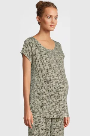ONLY Zwangerschapstop OLMPAULINE met stippen Dames Polyester Ronde hals