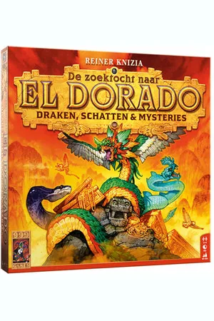 999 Games De Zoektocht naar El Dorado: Draken, Schatten & Mysteries Uitbreidingsspel Bordspel