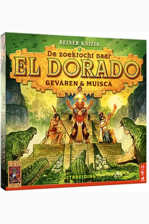 999 Games De Zoektocht naar El Dorado: Gevaren & Muisca uitbreidingsspel