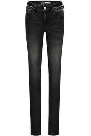 Raizzed High waist skinny jeans Chelsea Zwart Meisjes Stretchdenim
