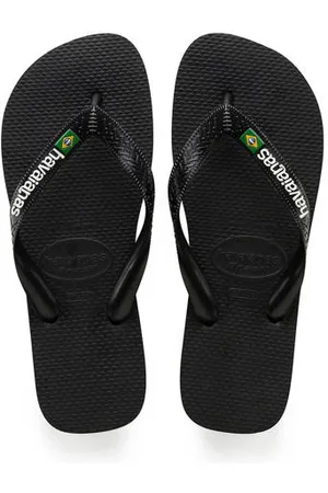 Havaianas Brasil Logo teenslippers Jongens Leer