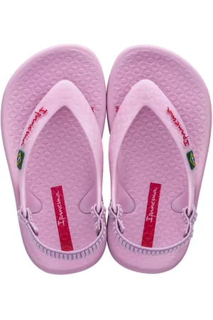 Ipanema Anatomic Soft Baby teenslippers met hielbandje Paars Meisjes Rubber