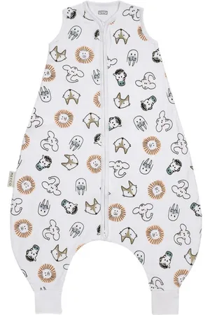 Meyco Baby jumper slaapoverall Animal Babyslaapzak Dierenprint 80