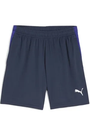 PUMA Junior voetbalshort IndividualLIGA donkerblauw Sportbroek Jongens/Meisjes Polyester