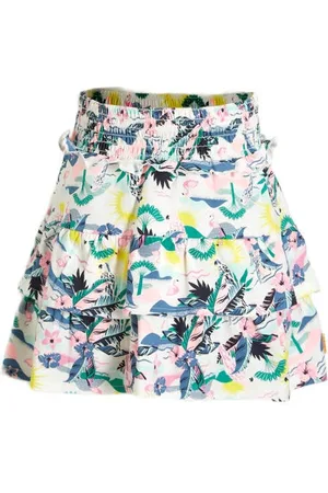 Orange stars Rok Marisa met all over print Meisjes Katoen All over print