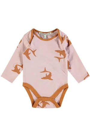 Wildfish Romper met all over print Longsleeve Jongens/Meisjes Katoen Ronde hals