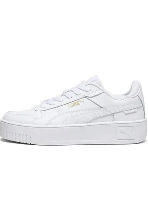 PUMA Carina Street leren sneakers Meisjes Leer Meerkleurig